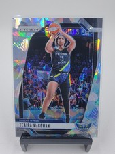 Teaira McCowan 2024 Panini Prizm WNBA Ice Prizm #105 Dallas Wings 
