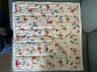 Hand stitched Handmade Quilt Block Baby Sampler w Buttons Baby Wall Art 24 x 24 — photo 2