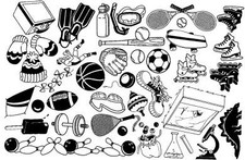 Unmounted Rubber Stamp Plate, Unmounted/Uncut Pink Rubber Stamps