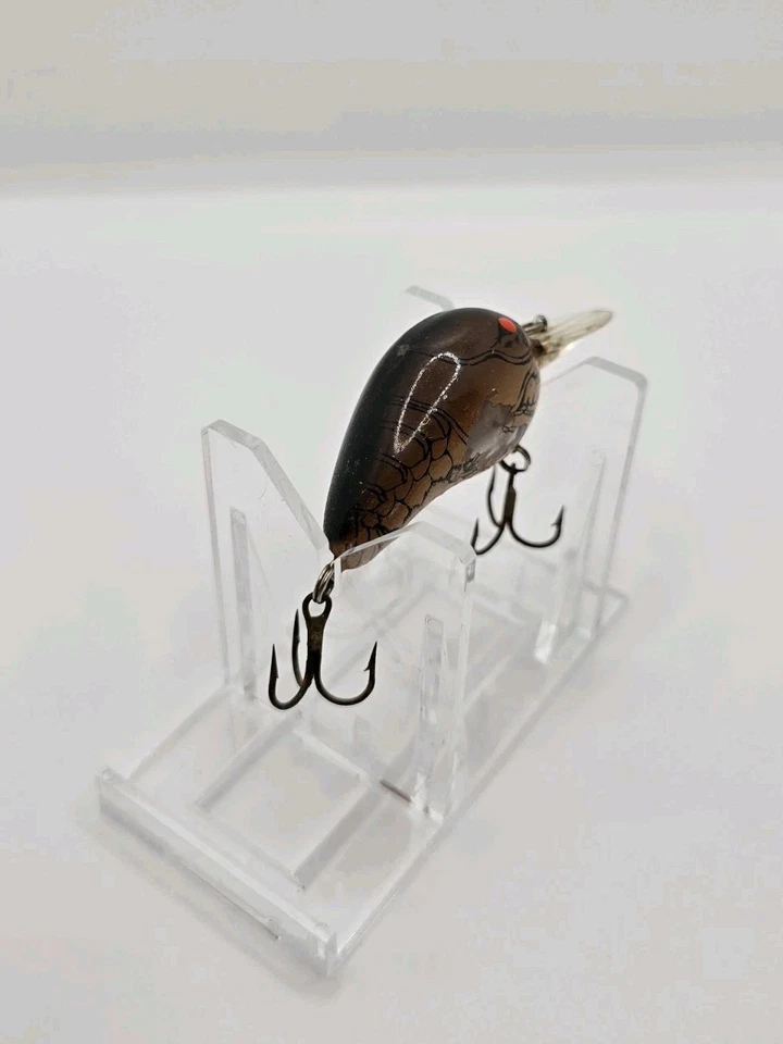BOMBER Model Fat A 4F Dark Brown Crawdad 1 1/2" Diving Crankbait 1/5oz Fish lure - Image 4 of 4