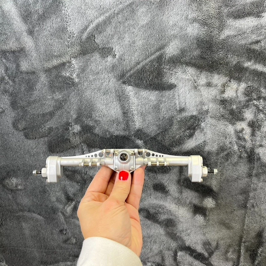 CNC Pothyes Metal Portal Axle for 1/10 RC Crawler Car SCX10 III AXI03007 AR45 - Image 3 of 4