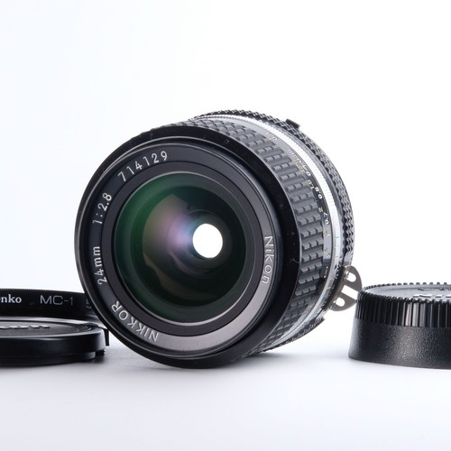 [Mint] Nikon Ai-S NIKKOR 24mm f/2.8 Ais Wide Angle MF Lens w/Filter From Japan