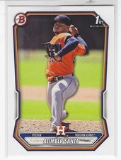 2026 Alimber Santa Bowman Paper Prospect 1st Bowman Houston Astros BP-30