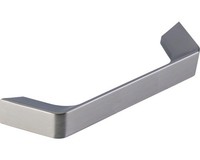 MöBelgriff Metall-Zamac Edelstahlfinish Lochabstand 96 Mm Lxbxh 109X14X27 Mm BüG