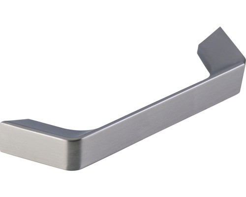 MöBelgriff Metall-Zamac Edelstahlfinish Lochabstand 96 Mm Lxbxh 109X14X27 Mm BüG-image