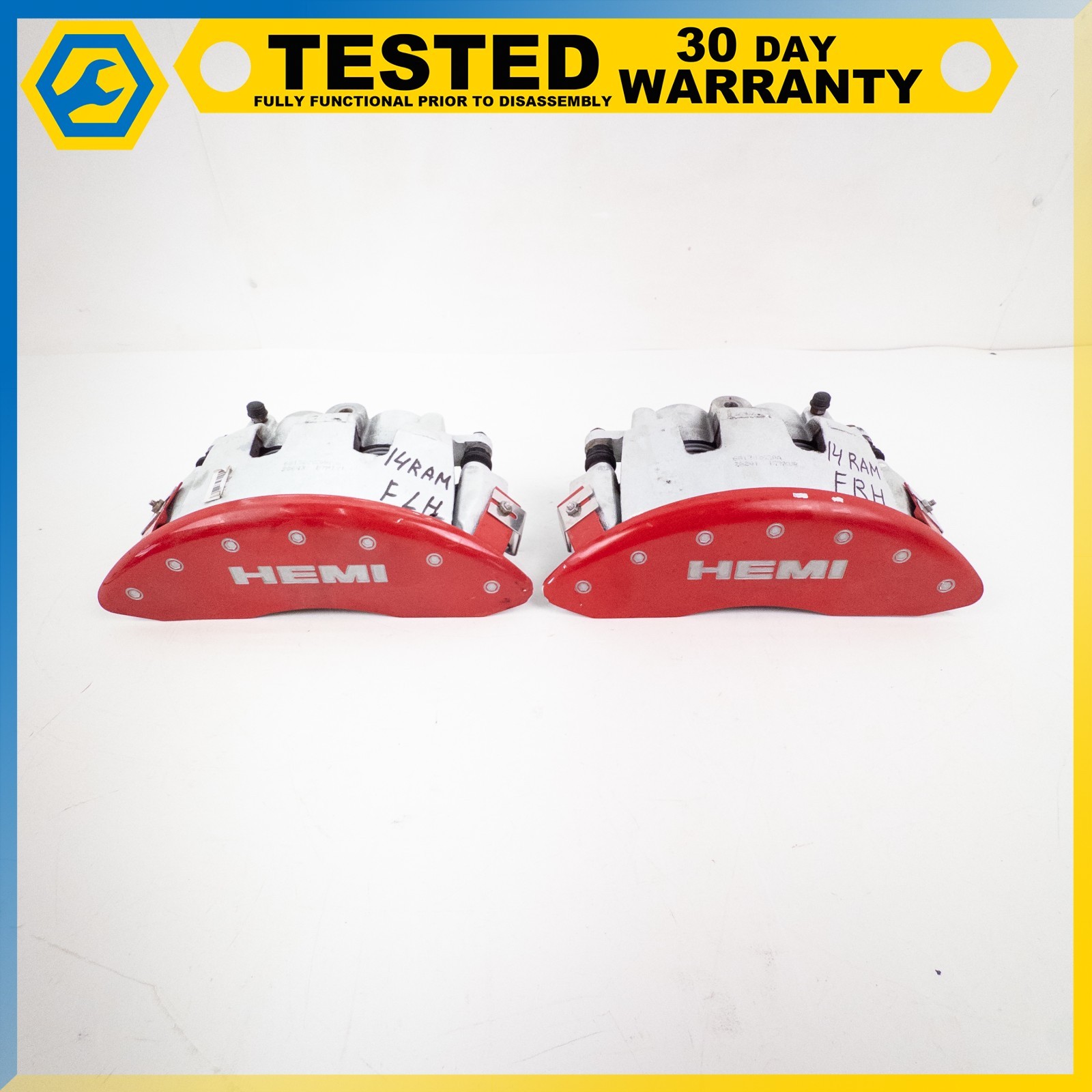 07-24 RAM 1500 DAKOTA FRONT LEFT & RIGHT SIDE BRAKE CALIPER SET OEM