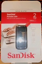 SanDisk Portable SSD High Capacity Storage, External Drive 2TB