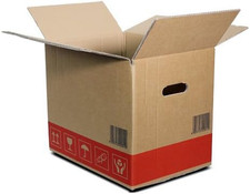 Kit Trasloco Completo – 20 Scatole in Cartone Avana Doppia Onda 40×30×35 Cm Con 