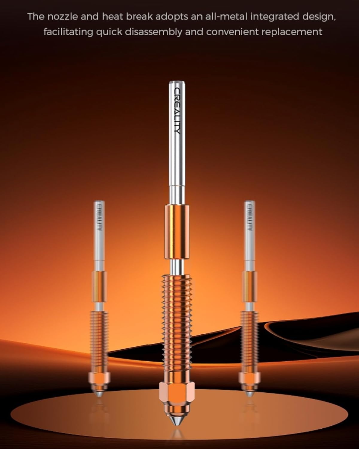 Official K1/K1 Max/K1C All-Metal Ceramic Heating Block Hotend Kit - Upgrade Now