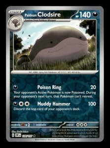 clodsire pokemon card price Paldean ex - 244/193 - Paldea Evolved Darkness / 140 / Stage 1 Attack 1 Clodsire Pokemon Card | eBay