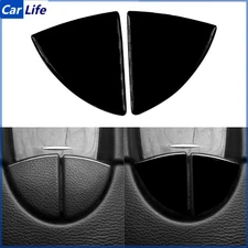 Glossy Piano Black Console Armrest Box Switch Cover For Benz E-Class W211 03-09