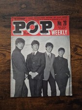 Pop Weekly Magazine The Beatles Second Series 07/03/1964 No. 28