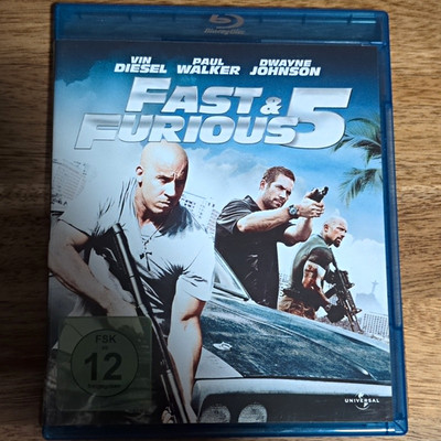 Universal Fast & Furious 5 Blu-ray Action FSK12 130min DE/FR/IT/ES UT BD-Live