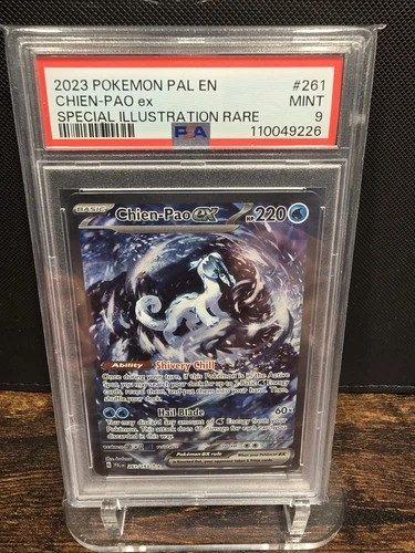 PSA 9 2023 POKEMON PAL EN-PALDEA EVOLVED | SIR CHIEN-PAO EX 261