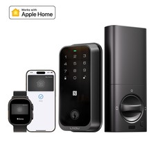 LNDU Smart Door Lock Fingerprint Deadbolt Keypad Apple Home Kit Unlock Password