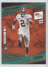 2021 Panini Prestige Rookies Xtra Points Green /199 Patrick Surtain II #245 ng3
