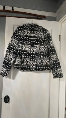 Eko Unltd Women's Size Large Black & White Winter Jacket