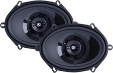 Black Sports Speakers Polyurethane Surround Pei Dome Tweeter Pivot System