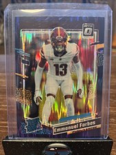 2023 Donruss Optic - Rated Rookie Emmanuel Forbes #299 Purple Shock Prizm (RC)