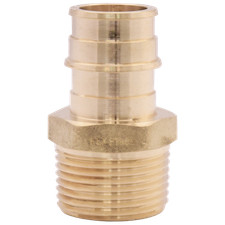 Legend Valve 1/2" No Lead Cold Expansion PEX x MNPT Reducing Adapter- 462-755NL