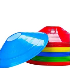 Football Cones Training Marker Sports Markers Disc Soccer Rugby Plastic sets
