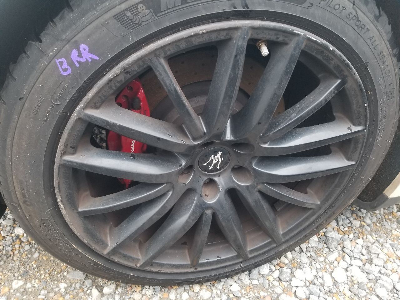 14 2014 MASERATI GHIBLI SQ4 WHEEL 19X10 670016855 