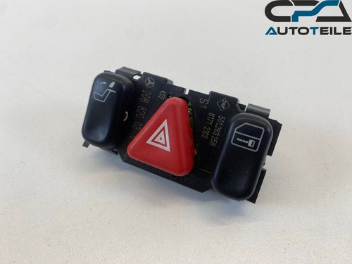 Mercedes Benz W210 W208 W202 Schalter Warnblinker Kopfstütze 2088200310