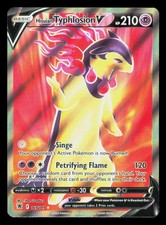 Hisuian Typhlosion V (Full Art) Holo Ultra Rare SWSH10: Astral Radiance 169/189 on eBay