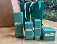 LA MER 4 PIECE GIFT SET - CREAM, SERUM, TREATMENT LOTION  FOAM CLEANSER -New