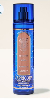 Limited Edition Zodiac CAPRICORN Fine Fragrance Mist 8 oz Bath