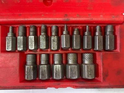 Snap-on REX15A 15pc Screw Extractor Set for sale online | eBay