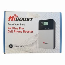 HiBoost 4K Plus Pro Cell Phone Signal Booster Kit 5G LTE 65dB Gain NEW