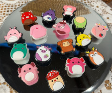 Croc Shoe Squishmellow Jibbitz Charms Lot of 16