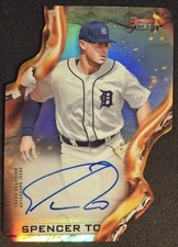 2021 Topps Bowman's Best Spencer Torkelson Heatwave Die-Cut Auto #/150 HWDC-ST