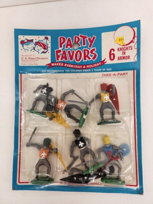 Rare Sealed C.A. Reed Division Party Favors Mid Evil Knight Battle Miniature Set