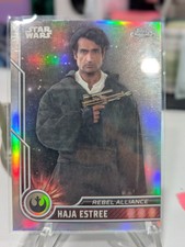 2023 Topps Chrome Star Wars Haja Estree refractor