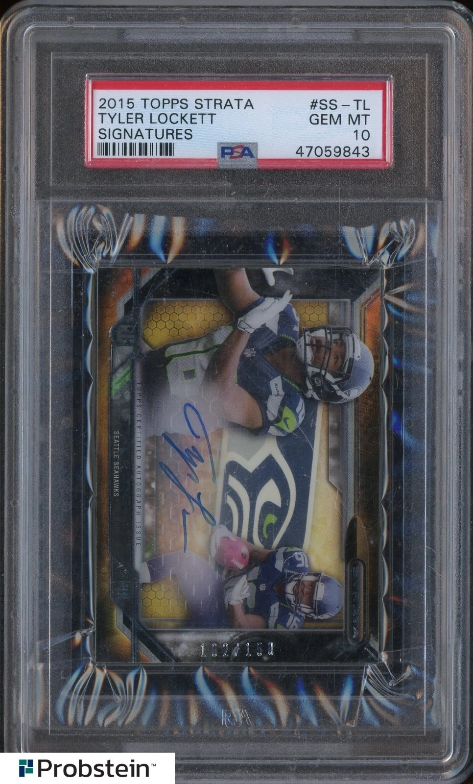 Tyler Lockett Topps Strata Signatures #SSTL Base