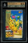 BGS 9.5 GEM MINT Pokemon Japanese Pichu & Pikachu 1 Movie Phone Card