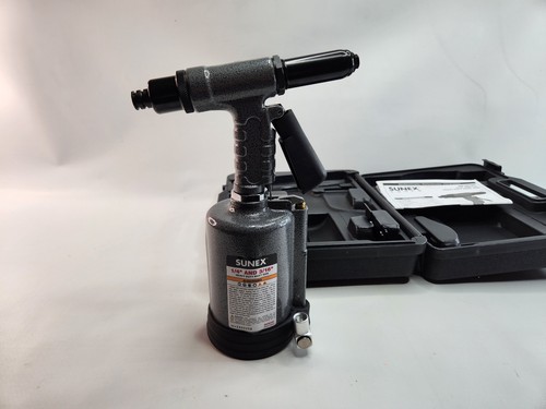 SUNEX SX1819T Rivet Gun - Sets 3/16” + 1/4” Rivets  3690 lbs Heavy Duty  New - 第 1/13 張圖片