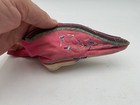 ANTIQUE CHINESE EMBROIDERED Pink SILK FABRIC BOUND FOOT LOTUS SHOES — photo 3