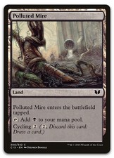 Polluted Mire #300 (NM) Commander 2015 C15 Magic MTG
