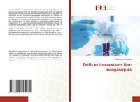 DéFis Et Innovations Bio-Inorganiques Abdelhafid Mimouni Taschenbuch FranzöSisch