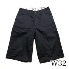 Ben Davis Frisco Shorts Black 90s Baggy Work Casual Men's L