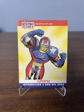 1990 NFL Pro Set Football SuperPro #NNO