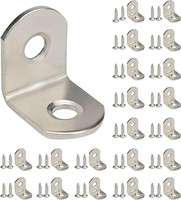 20 StüCk Edelstahl Winkel,Metallwinkel 90 Grad,Winkel Klein 20X20Mm,Winkelverbin