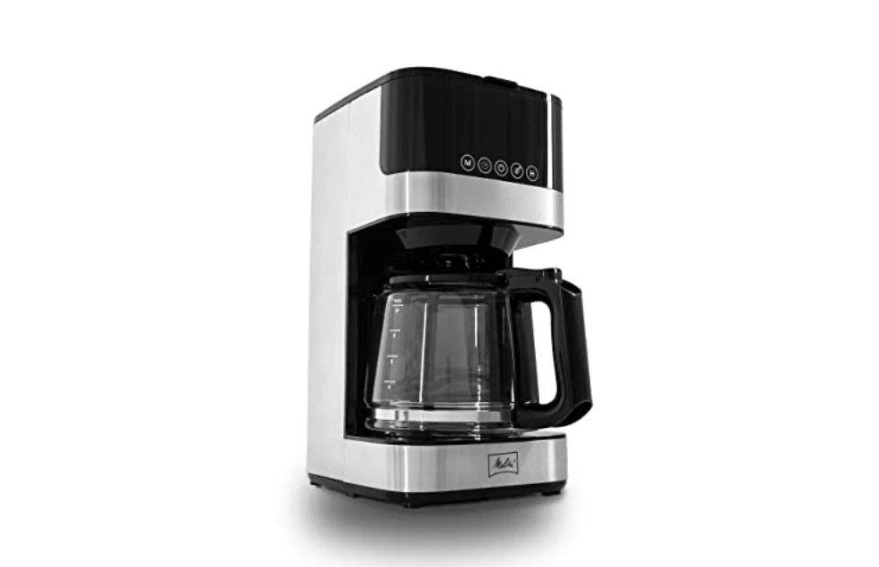 Melitta Aroma Tocco 10Cup Programmable Drip Coffee Maker Glass Carafe touch disp