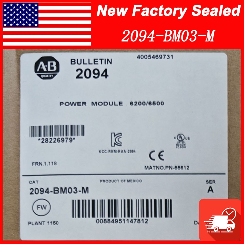 NEW AB 2094-BM03-M Kinetix BULLETIN 2094 30A Axis Power Module 2094BM03M