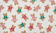 Anti-Fatigue PVC Floor Mat(18"x30")GINGERBREAD COOKIES IN CHRISTMAS SWEATERS,ATH