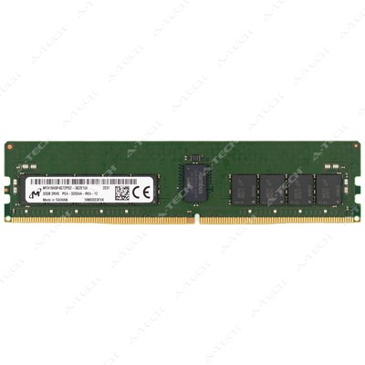 Micron 32GB DDR4 PC4-25600 ECC RDIMM Server Memory RAM (MTA18ASF4G72PDZ-3G2E1)