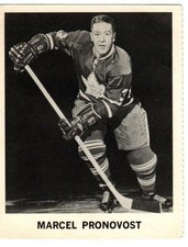 1965-66 Coca-Cola #92 Marcel Pronovost (ref 172205)